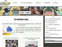 Tablet Screenshot of motoclub-romagne.com